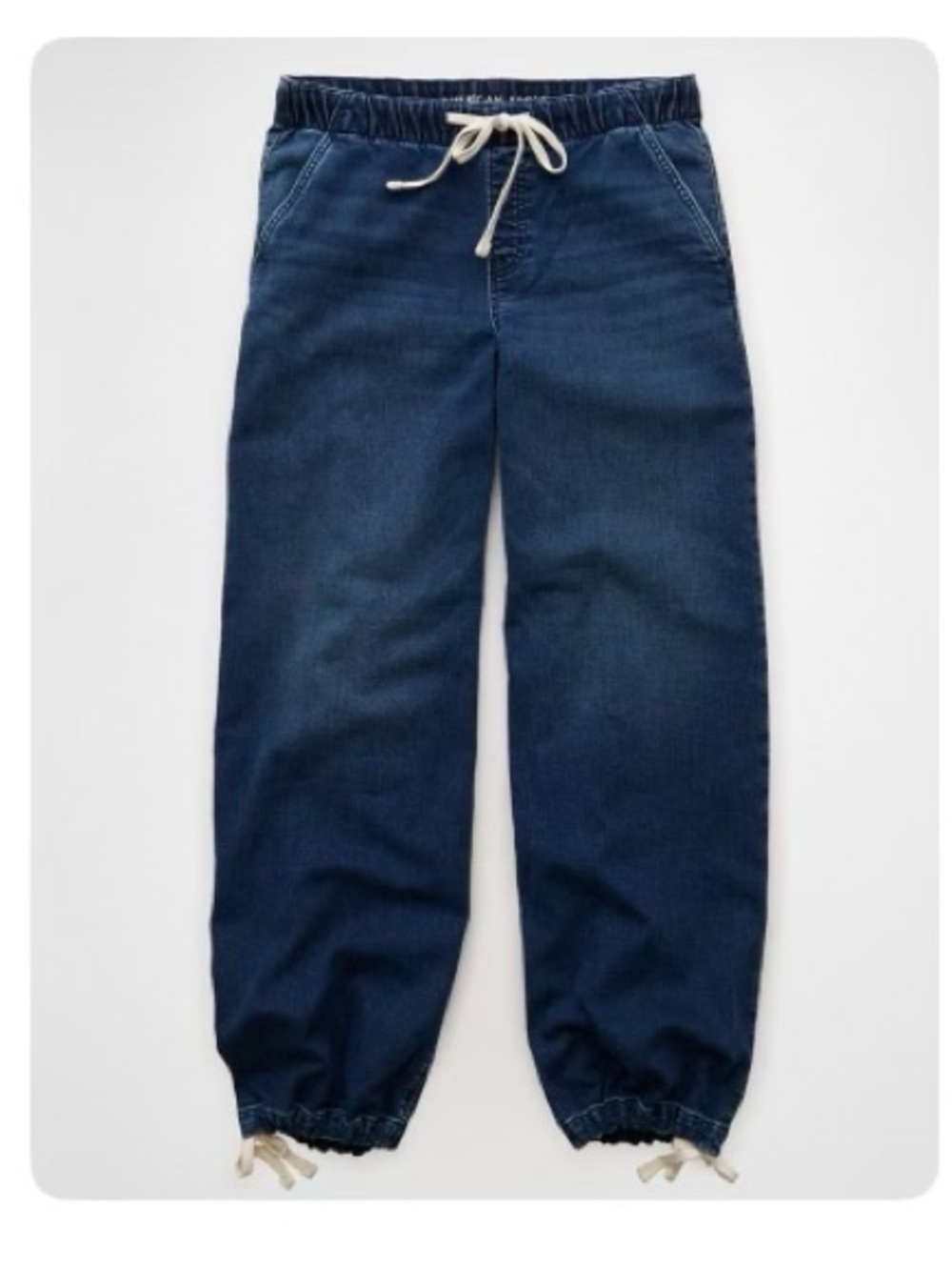 AE Cozy Dreamy Drape Convertible Jogger - Deep End Navy